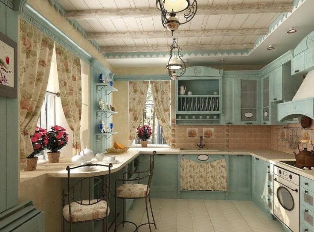 Beautiful Provence Style Kitchen Trends 2021 - EKitchenTrends