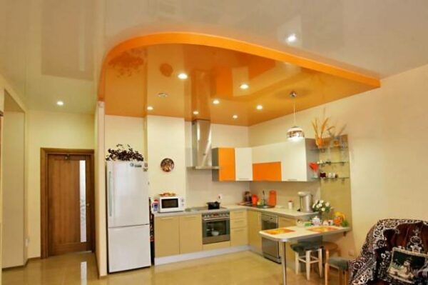 How To Choose A Stretch Ceiling For The Kitchen