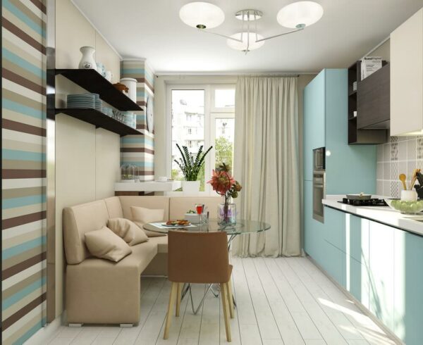 interior of modern kitchen 2021