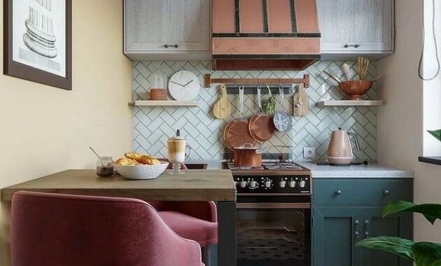 New Design Styles Of Small Kitchens In 2021