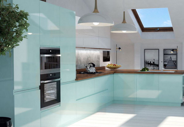 Fashionable Design in the Interior of Modern Kitchen In 2023