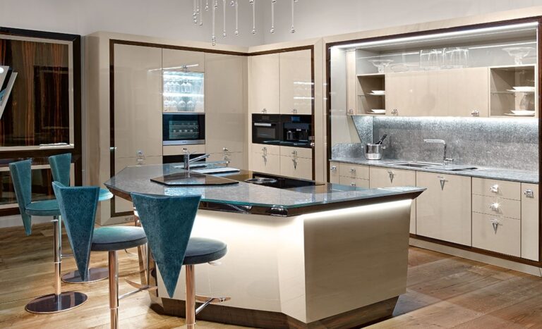Modern and classic kitchens with island