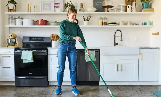 How to quickly clean the kitchen