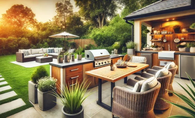 Outdoor Kitchen Furniture for Patio Cooking