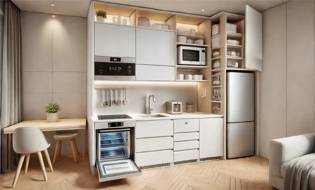 Space-saving kitchen appliances for small spaces in 2024